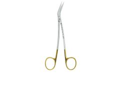 Chirurgische Schere Locklin TC, kniegebogen, Fig. 1