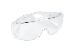 Schutzbrille: transparent