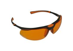Monoart Schutzbrille Stretch mit Lichtschutzfilter, orange