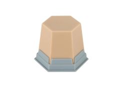 Geo-Avantgarde: beige-opak