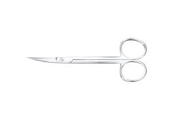 DC Zahnfleischschere Wagner, 12 cm: gebogen