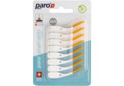 paro smart-sticks XS/S, Kunststoffzahnstocher, orange, ø 1.2/2 mm