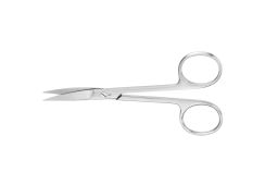 Feine Schere gebogen, 12 cm BC131R